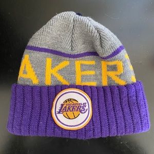 Mitchell & Ness Lakers Beanie